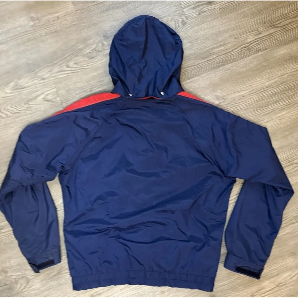 Vintage The North Face Extreme Gore-Tex Jacket XL USA Made Hooded Blue Red 90s